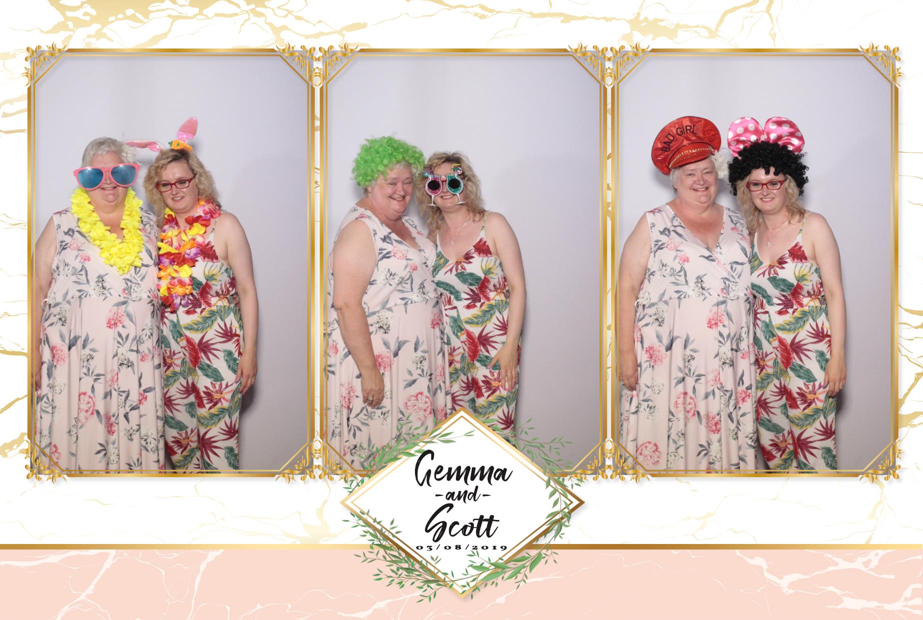 Gemma & Scott's Wedding | View more photos from the event at gallery.myphotoboothexperience.co.uk/u/MyPhotoBoothExperienceLtd/Gemma-Scotts-Wedding